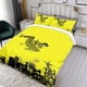 thumbnail image 3 of Lázaro Conjunto de sábanas temático, trío de piezas, cómodo y amigable con la piel, diseño único, regalo de decoración para el hogar para familiares, amigos y fans, 90 cm * 190 cm, 3 of 6