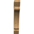 thumbnail image 2 of Ekena Millwork 6"W x 38"D x 38"H Legacy Slat Rough Sawn Bracket, Western Red Cedar, 2 of 4