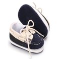 thumbnail image 2 of Infant Sneaker Baby Boy Toddler First Walkers Stitching Straps Soft Bottom Non-slip Casual Shoes, 2 of 5