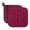 Wine red, variant on 2PCS 100% Cotton Pot Holders, Kitchen Basic Potholder Heat Resistant, Terry Pot Holder Set for Cooking and Baking