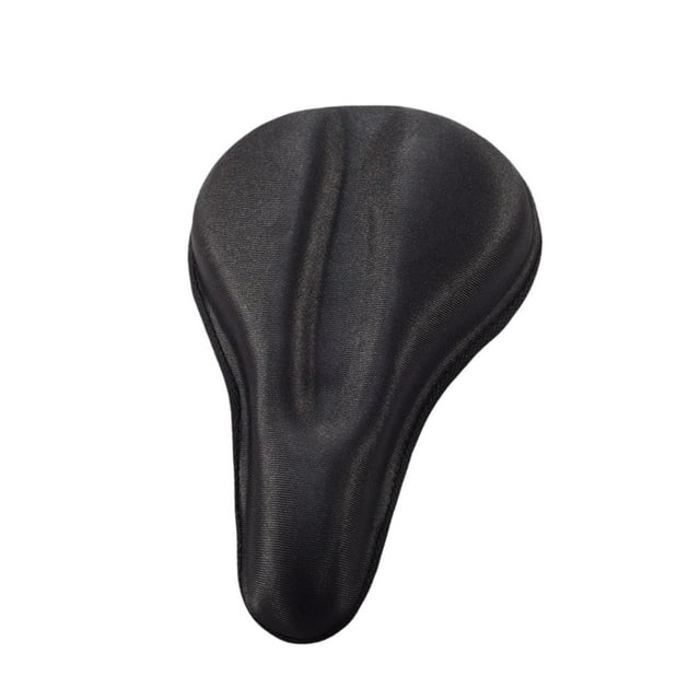 Funda de cojín para asiento de bicicleta, cómoda funda de silicona antideslizante para sillín de bicicleta, acolchada para exteriores y montaña