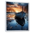 thumbnail image 2 of Designart "Skies Boat Germany Dutch wall art" Germany Floater Framed Canvas Art Print, 2 of 7