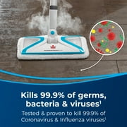BISSELL PowerFresh Slim Steam Mop 3-in-1 Detachable Handheld Steam Cleaner for Tile, Grout, Windows, Bathrooms, Kitchens, 2075A