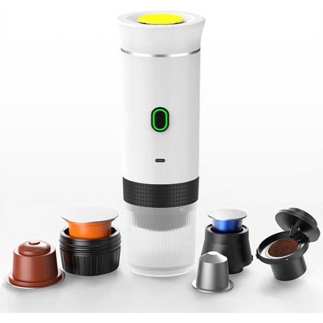 Portable coffee makers - Mini coffee makers for pods and ground coffee - Camping coffee makers a2