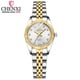 thumbnail image 2 of CHENXI, reloj de cuarzo clásico dorado y plateado para mujer, reloj elegante para mujer, relojes de regalo de lujo, reloj de pulsera resistente al agua para mujer Tan Jianjun unisex, 2 of 2