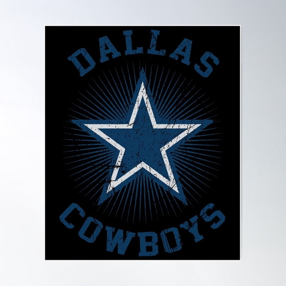 Dallas Cowboysss Poster Wall Art, Modern Wall Decor For Living Room Bedroom, 16x24 UNFRAMED