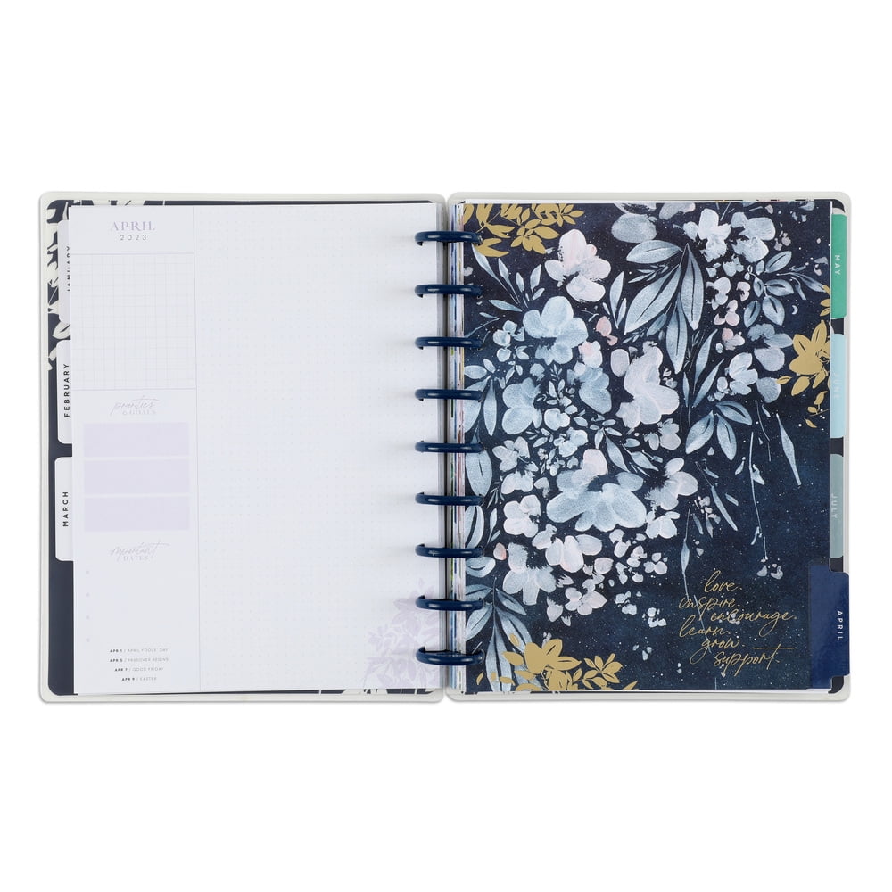 Happy Planner Dated 12 Month Planner, Jan 2023 – Dec 2023 