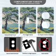 thumbnail image 3 of Yayeee Duplex Wall Plate 1-Gang 4.5"x2.7" Home Receptacle Light Switch Decorative Outlet Cover, Mounatin at Dawn, 3 of 7