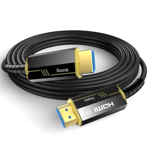 Cable HDMI DHUMEN 8K de fibra óptica HDMI 2.1 de 48 Gbps, 3 m, macho a macho
