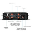 thumbnail image 4 of S 299 Mini 4.1 Amplificador De Audio De Potencia Estéreo 4x40w, BT, Control Remoto, Doble Uso Para El Ruido De Hogar De Automóvil USB SD Play, 4 of 7