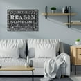 thumbnail image 2 of Stupell Industries Black and White Inspirational Word Chalk Drawing Design Canvas Wall Art by ALI Chris, 2 of 6