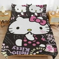 thumbnail image 3 of Hello Kitty Comforter Bedding Set with Sheets And Pillow 3 Piece Set Super Soft And Cozy Kid’s Bedding - Fade Resistant Microfiber Sheets, 3 of 5