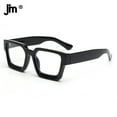 thumbnail image 2 of Square Reading Glasses, Blue Light Blocking Computer Reader for women men Reading Presbyopic Glasses c2 grey +300, 2 of 6