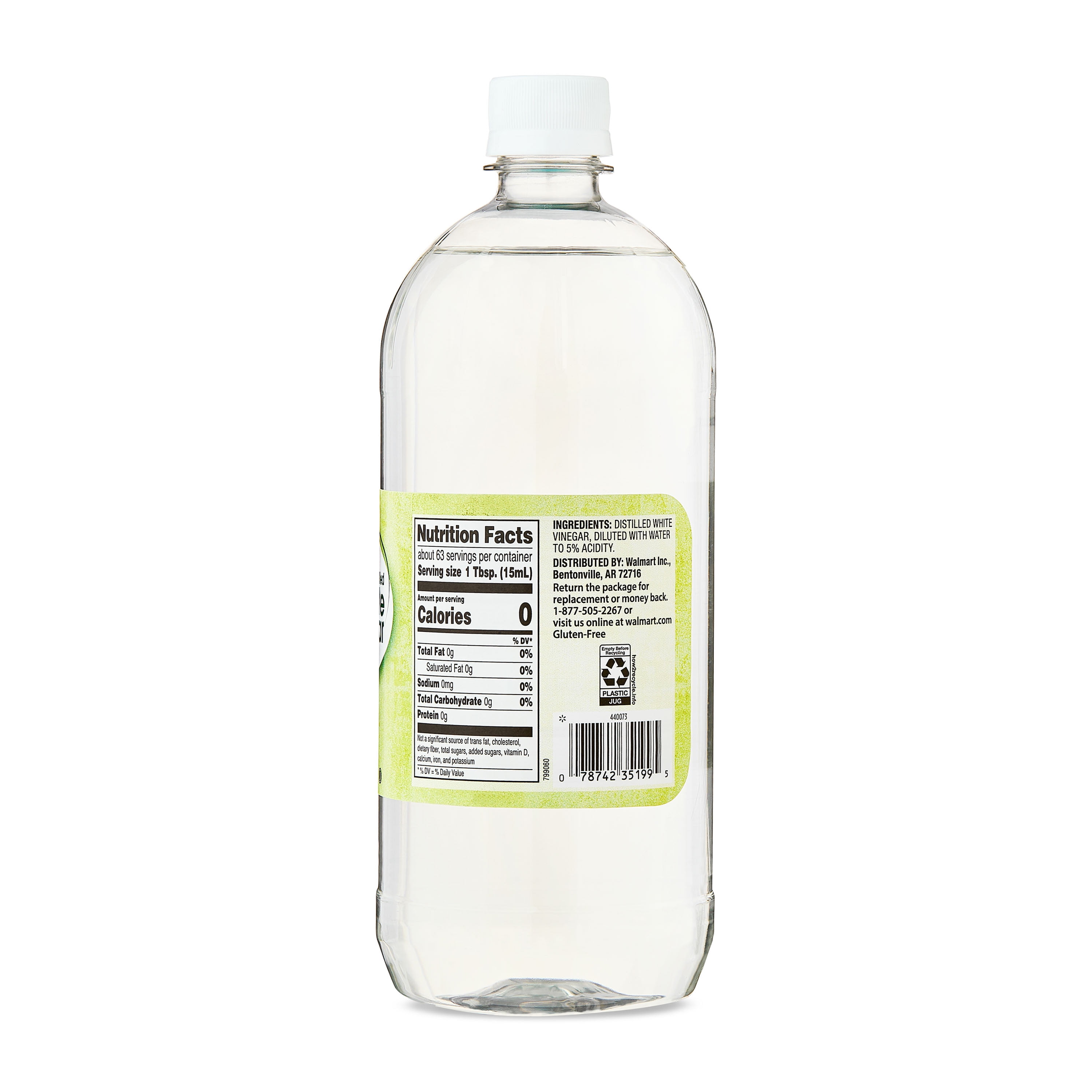 Great Value Distilled White Vinegar, 32 fl oz