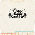 thumbnail image 4 of Inktastic One Happy Camper Girls Toddler Dress, 4 of 5