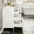 thumbnail image 4 of EVIVA Joy White Freestanding 28 Inch Bathroom Vanity, 4 of 7