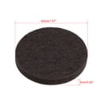 thumbnail image 2 of Furniture Pads Adhesive Felt Pads, 40mm Dia 5mm Thick Floor Protector Round Brown 24Pcs, 2 of 6