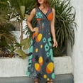 thumbnail image 5 of Retro Florals Sleeveless Dress clothing women summer summer dresses, 5 of 7
