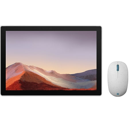 Microsoft Surface Pro 7 12.3" Intel Core i7 16GB RAM 1TB SSD Platinum + Microsoft Ocean Plastic Wireless Scroll Mouse Seashell
