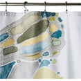 thumbnail image 2 of Shell Rummel Shower Curtain, Butterfly Collection, 70" x 72", Yellow, 2 of 4