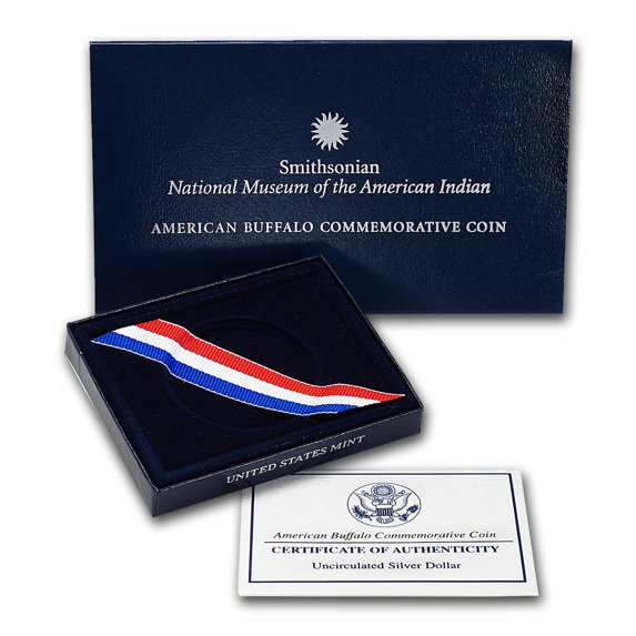 OGP Box & COA - 2001 American Buffalo Commem BU Coin