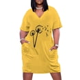 thumbnail image 2 of Vestido de fiesta con bolsillos sueltos y vuelo de Dandylion People, vestidos de fiesta para mujer, ropa de mujer, vestidos para mujer 2025, 2 of 7