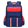 thumbnail image 1 of Red Large Capacity Multi Compartment Ergonomic Backpack Spacious And Organized Shoulder Bag Waterproof Anti Theft Load Reduction For Travel Hiking School College Work Laptop Storage, 1 of 7