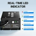 thumbnail image 6 of Redodo 14.6V/18.25V 10A Lithuim Battery Charger for Lithium Iron Phosphate Battery,Support Fast Charging,with IP65 Waterproof Design,LED Indicators,Designed for Deep Cycle LiFePO4 Battery Charging, 6 of 9