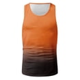 thumbnail image 4 of Summer Refreshing And Fashionable New Gradient Color 3D Printed Tank Top T-shirtL, 4 of 5