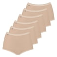 thumbnail image 1 of Sloggi Slip Maxi, Paquete de 6 - Basic+, monocromo Polvo 44, 1 of 3
