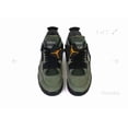 thumbnail image 4 of Size 11.5 - Undefeated x A i r-Jor-dan 4 Retro 2025 Green, 4 of 6