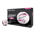 thumbnail image 1 of Pelotas de golf TaylorMade SPEEDSOFT, tinta rosa, 1 docena, 1 of 3