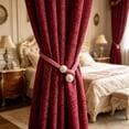 thumbnail image 5 of Viflosae Curtain Ties Curtain Holders Pearl Decorative Curtain Tiebacks Non Elastic Woven Cord Holdbacks for Drapes Set Of 2, 5 of 7