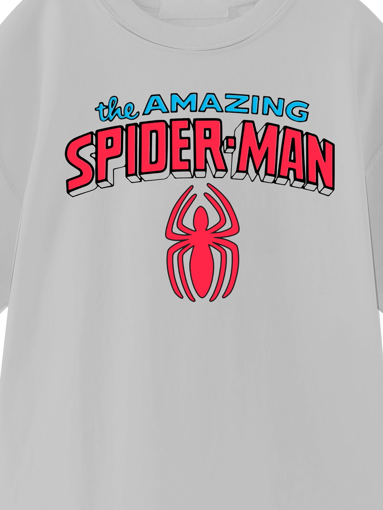 Spider-Man, Boys' Elevated Front and Back Graphic T-Shirt, Sizes 4-18