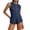 Blue, variant on QSAWXQZ Women's Denim Vest V Neck Sleeveless Button Down Jean Vest M