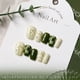 thumbnail image 3 of Kit de esmaltes de uñas en gel GAOY, color blanco y verde, purpurina, 23 unidades, 3 of 6