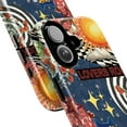 thumbnail image 2 of Cool Blue Cat Guitar Phone Case, Music Lovers Sun & Flower Retro Collage Cover for iPhone 17 16 15 14 13 12 11 Pro Plus Mini, 2 of 6