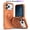 Orange, variant on Magnetic Phone Case for iPhone 17 Pro Max, Rugged Full Drop Protection Work Phone Case, Reinforced Corners MagSafe Compatible Heavy Duty Armor Case for Construction & Outdoor Use Orange