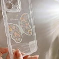 thumbnail image 5 of Funda de silicona transparente con estampado de flores para iPhone 14 Pro, funda de TPU a prueba de golpes de tulipán, funda de teléfono a prueba de golpes, 5 of 5