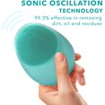 thumbnail image 4 of Cepillo de limpieza facial de silicona XCF resistente al agua recargable, 4 of 4