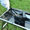 thumbnail image 4 of Opvise Ergonomic Barbecue Clip with Heat-Resistant 201 Stainless Steel, Non-Slip Lattice Grip, 28cm Heavy-Duty Grill Tongs for Precise Charcoal Handling, 4 of 7