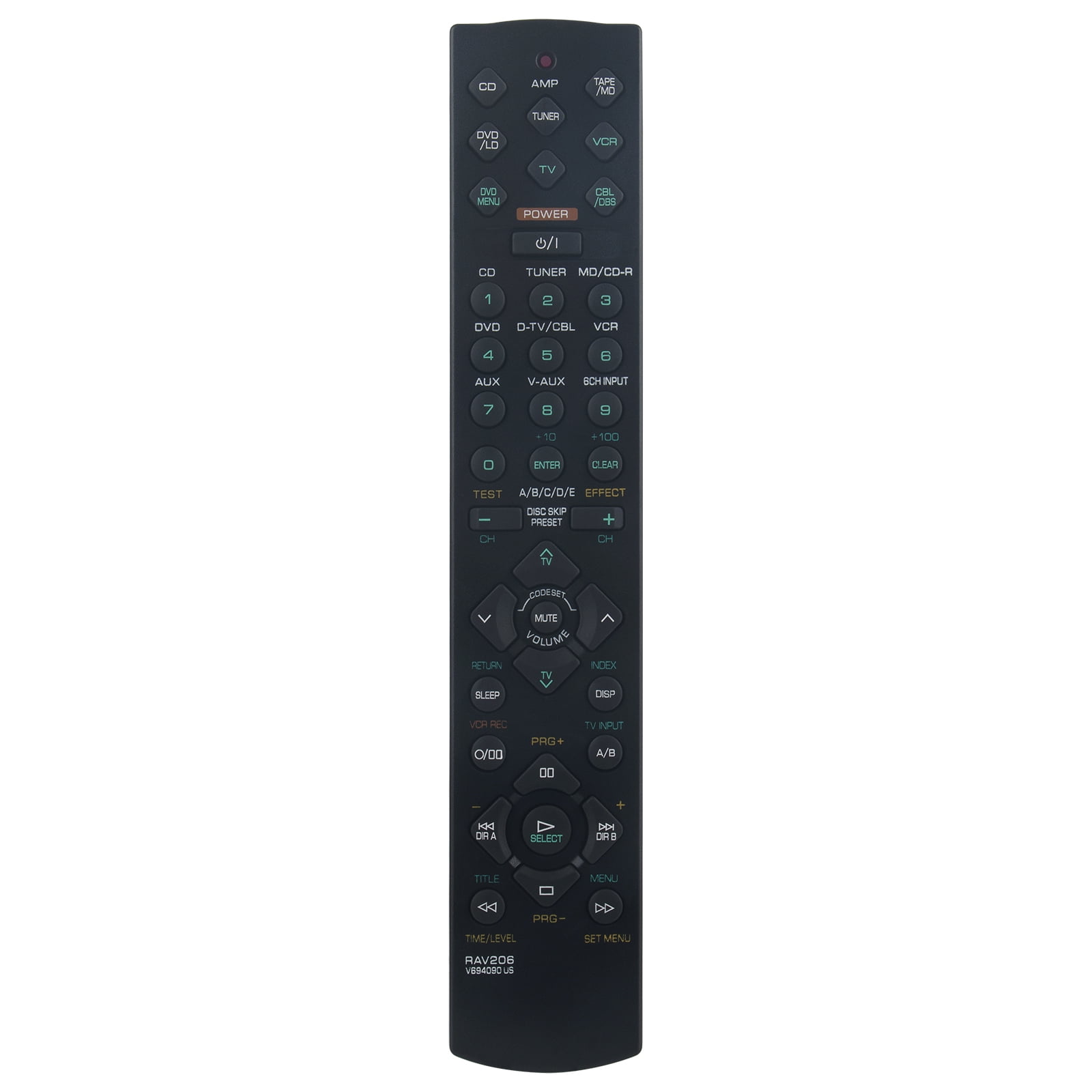 VINABTY Telecomando Universale A Infrarossi EN2BF27H Per TV Hisense - Sostituto Per Modelli H50B7500, H65A6140, H43A6140 E Altri - Funziona Subito, Senza Programmazione - 4
