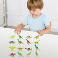 thumbnail image 5 of Glow in The Dark Dinosaur Figures Set, 16 Pack Pink Stegosaurus Models, Realistic Plastic Dinosaur Toys for Collectors, Educational Dinosaur Party Favors for Ages 3+, Luminescent Dino Figures, 5 of 6