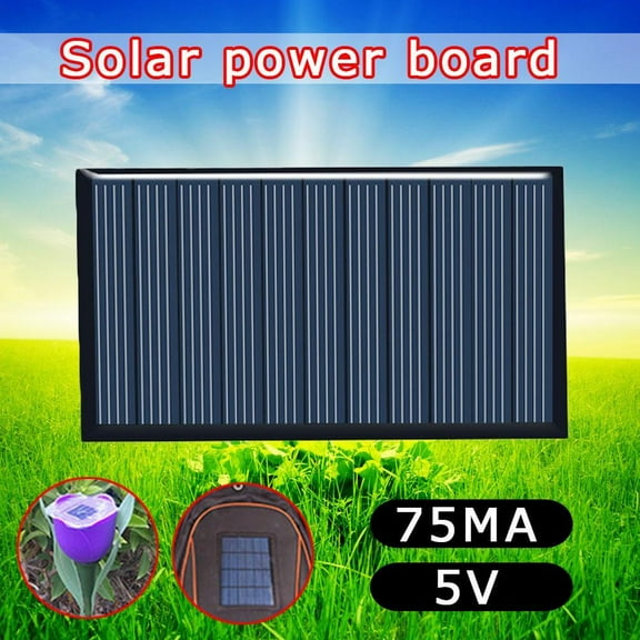 BETTERLIFE 5V 75MA Mini Solar Panel System For DIY Battery Cell Supply,, I7N7