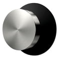 thumbnail image 3 of Command Decorative Knob Round, Brushed Nickel/ Slate, Medium, 1 Knob, 4 Strips/Pack, 3 of 5