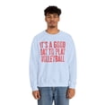 thumbnail image 5 of Volleyball Sweatshirt Gifts Crew Neck Shirt Long Sleeve Unisex, 5 of 7