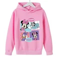 thumbnail image 2 of Sudadera con capucha de Minnie para niños, ropa para niños, niñas, patrón de Mickey Mouse y el pato Donald, ropa de moda para exteriores, 2 of 5