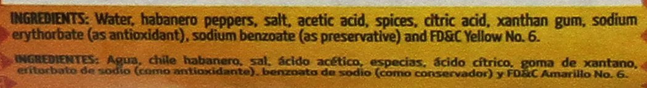 Castillo Habanero Hot Sauce Red, 5 oz (Pack of 12)