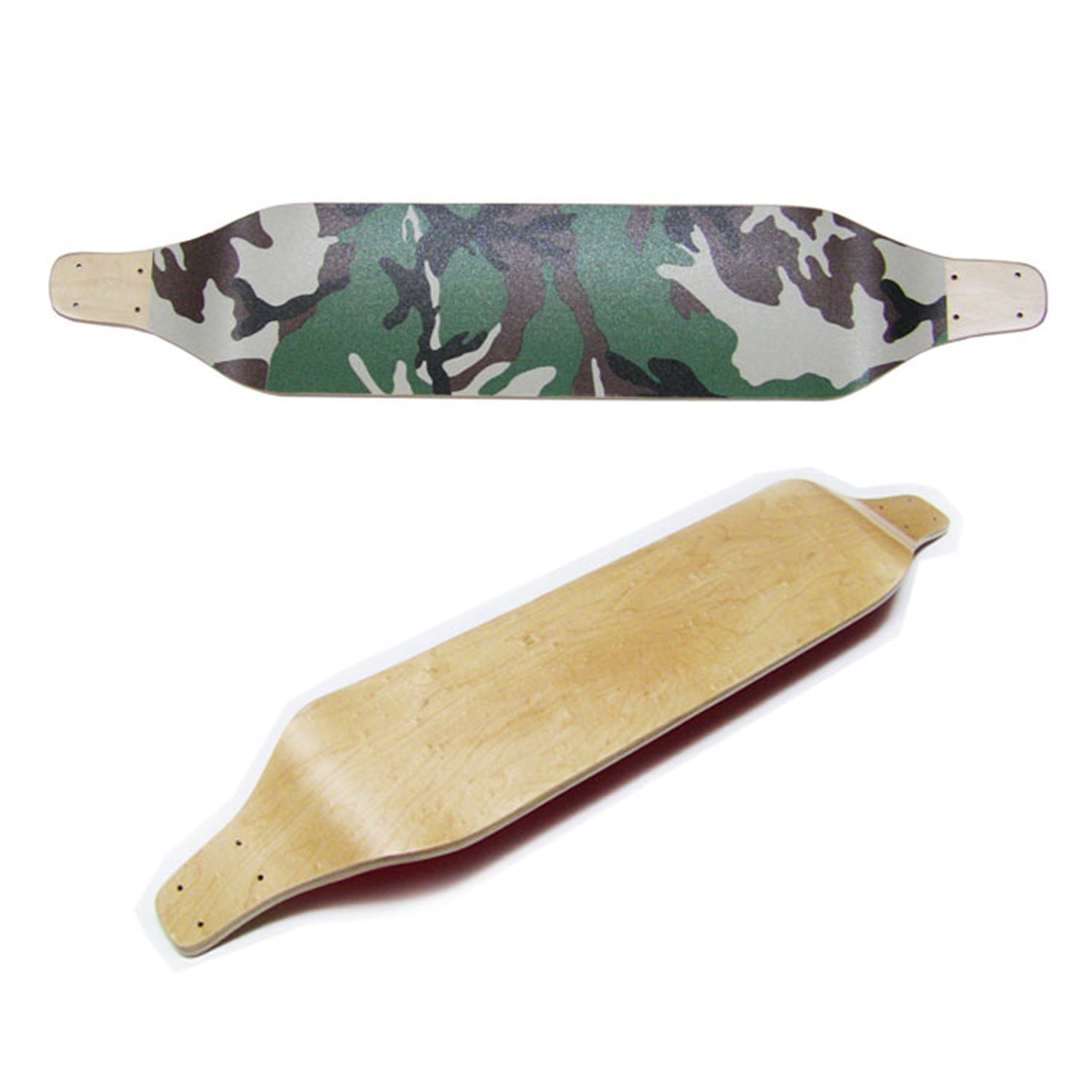 MOOSE Longboard Skateboard Deck - 9.75 X 41.5 Drop Down Cruiser - Maple-1271152
