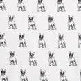 thumbnail image 5 of Beatrice Home Fashions, Whimsical Print 4PC Sheet Set, Queen, Bulldog White, 5 of 6